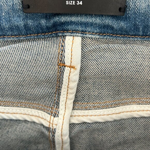 Amiri Clay Indigo Thrasher Plus Jeans - Picture 3 of 4
